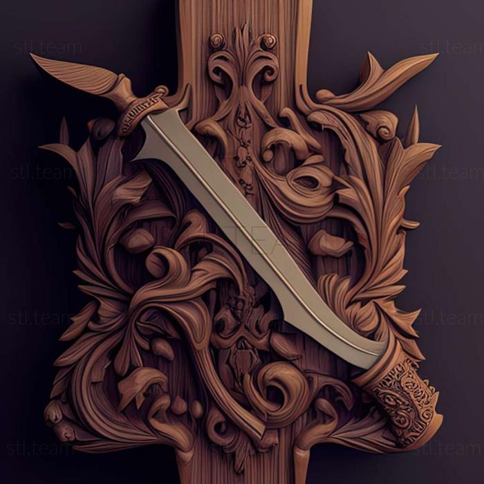 3D модель Гра Sword of the Necromancer (STL)